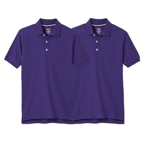 Image of French Toast Boys' 2-Pack Short Sleeve Pique Polo Shirt