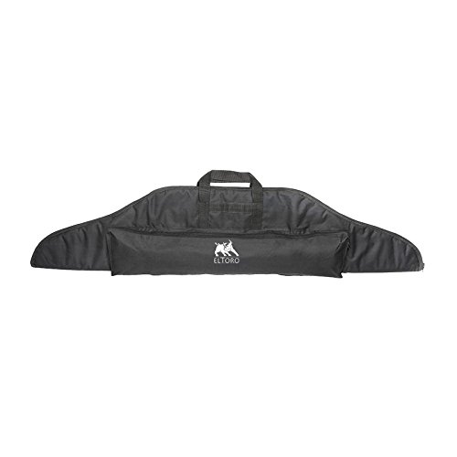 elToro Recurvebogentasche mit aufgesetzter Tasche in 3 - schwarz Cover
