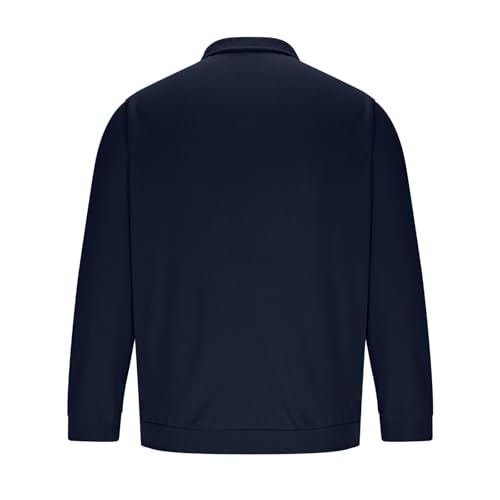 Cambkatl Men's Button Up Lapel Golf Shirts - Stretch Casual Long Sleeve 2025 Fall Classic Tennis Business T-Shirt4