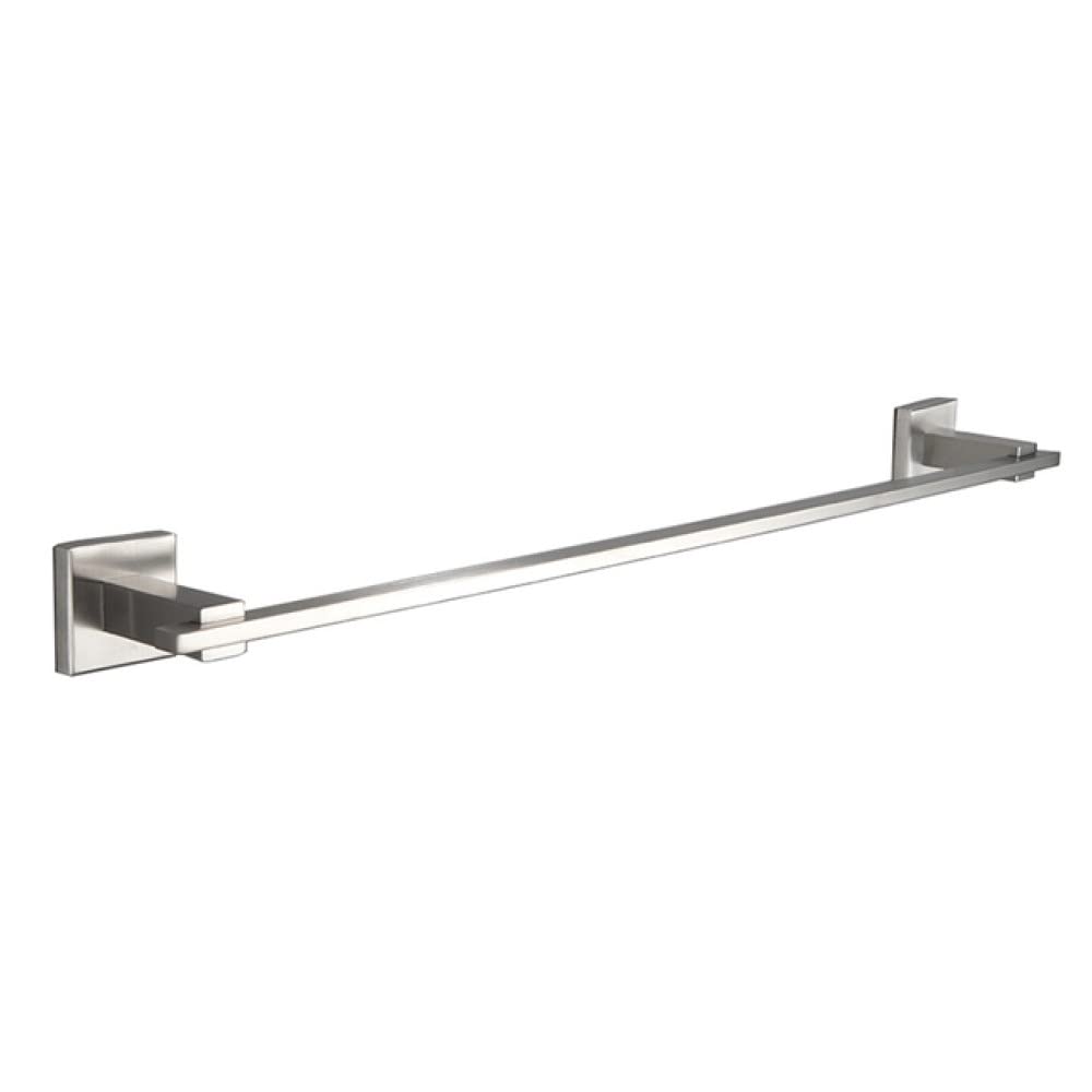 Stainless Steel Brushed Bathroom Accessories Hardware Set Towel Ring Towel Bar Rack Toilet Paper Holder Brush Hanger Robe Hooks,Paper Holder (Single Towel Bar)