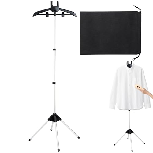Soporte De Vapor, Colgador De Ropa para Cocer Ropa Al Vapor, Soporte De Planchado Portátil De Altura Ajustable Abrigo Chaqueta Camisas Pantalones Pantalones De Vestir De Boda