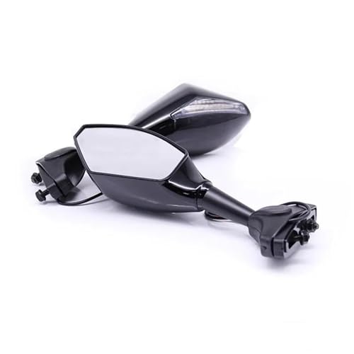 軽量バイク用バックミラー ユニバーサル スピリットバイクミラー に適合するYZF R7 R25 R125 TZ250用