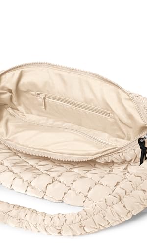 Image of ODODOS Quilted Carryall Tote Bag for Women Crossbody Hobo Lightweight Padding Shoulder Bag