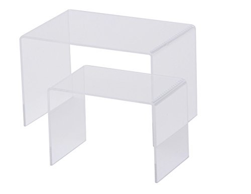 Amazon.co.jp: 鈴木プラスチックス コの字型アクリルディスプレイ台 小