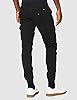 JACK & JONES Men's Jjipaul Jjflake AKM 542 Black Noos Trouser, Black, 34W 30L UK #3
