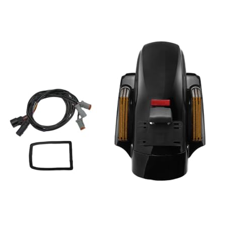 Garde-boue arrière moto LED rallonge Touring Electra Glide Ultra FLHX 2009-2023