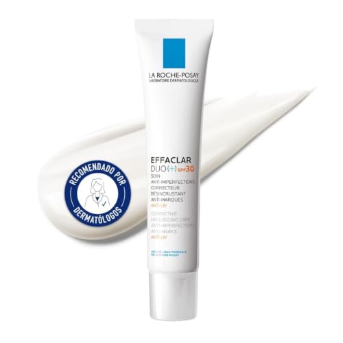 La Roche-Posay, Effaclar Duo (+) SPF30, Fluido anti-imperfecciones, 40 ml