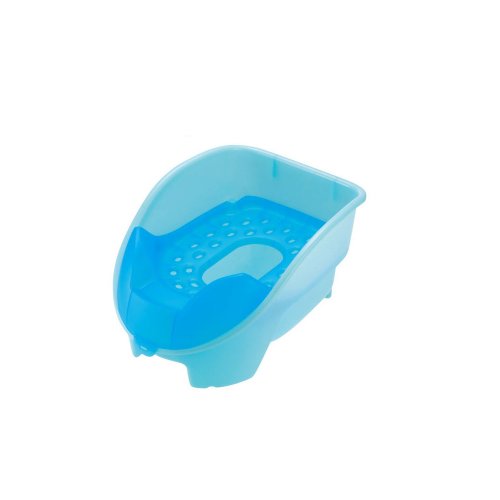 Richell Pot pour chat Bleu : la solution idéale pour chatons et vieux chats