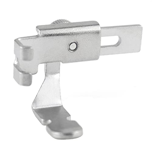 Pie prensatelas ajustable para cremalleras y cordones de costura miniatura 1