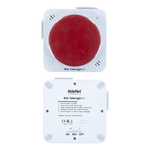 Ablenet-Big-TalkingBrix-Multi-Message-Speech-generating-Device-Multi-Message-Communicator-Product-Number-10000050