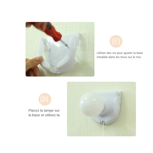 Aplique de pared con cadena de tirón para sótano y cocina 7