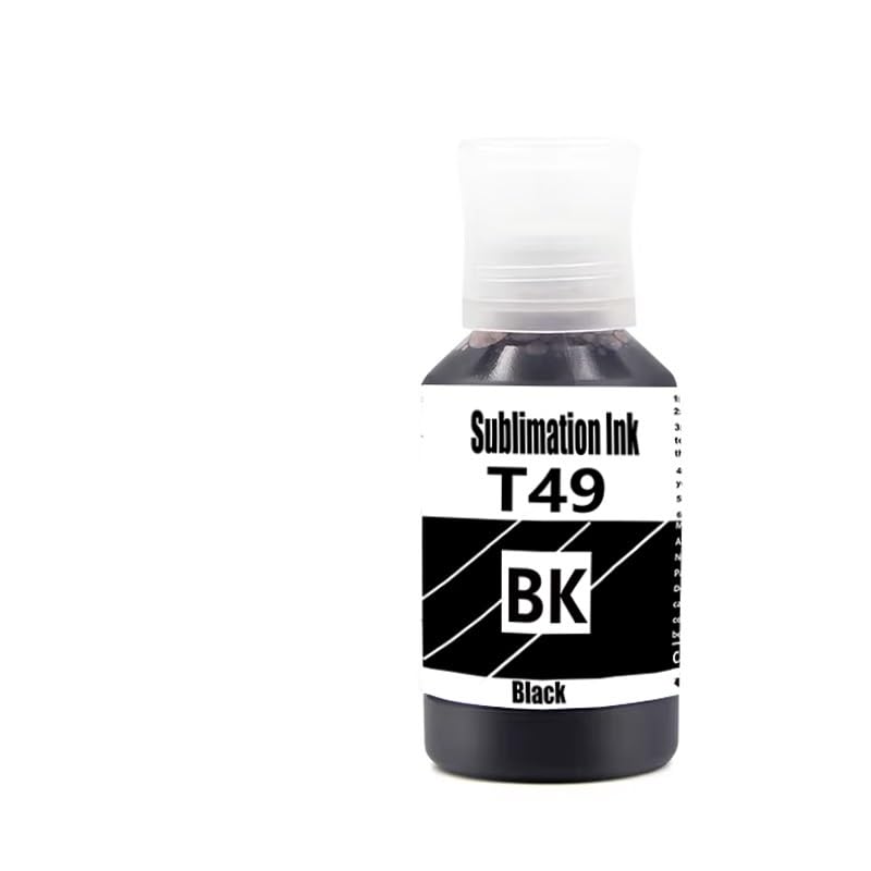 135 ml Sublimationstinte for T49N T49H T49L for SC-F100 F170 F150 F160 F500 F550 F570 F530 T3170X T3180N Drucker(1PC-Black)