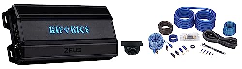Audiosavings Bundle: (1) Hifonics ZD-1950.1D Mono Amplifier Bundle with (1) Rockville RWK21 2 Gauge Installation Kit (2 Items)
