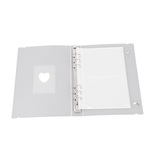 HOODANCOS 1set Portable Frosted Photo Album Multi-function Scrapbook for Pictures Postcards and Collectibles for Weddings Graduations and Family Memories Lightweight and Design