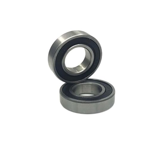 DUKUTS 2pcs 6807-2RS 35x47x7 mm Si3N4 Balls Hybrid Ceramic Bearing Bicycle Bottom Brackets Spares 6807RS Bearings