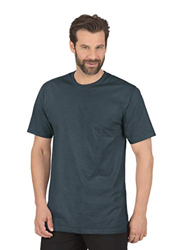 Trigema Unisex T-Shirt Grey Grau (anthrazit 018) X-Large, Grey - Grau (Anthrazit 018), XL