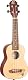 Sopran-Ukulele Ortega Guitars Bonfire Series mit Fichtendecke