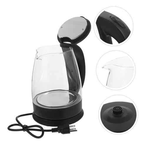 Hervidor Eléctrico ABOOFAN Capacidad Grande Negro miniatura 5