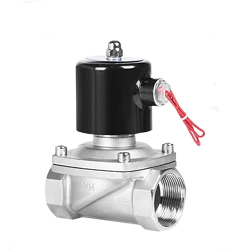 Électrovanne normalement fermée DN25 24V AC vanne inox pour tuyauterie et arrosage