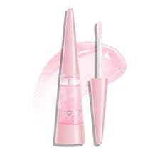 Lip Plumper, Extreme Plumping Lip Fuller, Hydrating and Transparent Lips Balm, Volumizing formula, Youthful Fuller Gloss, Smoother Lips and High Glossy, Non-Sticky-03 Pink, 0.21 Fl Oz
