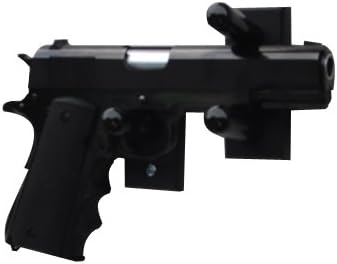 KR Ideas Standard Horizontal Wall Mount for a 1911a1 45 Caliber Gun (Made in The USA)