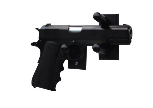 KR Ideas Standard Horizontal Wall Mount for a 1911a1 45 Caliber Gun (Made in The USA)