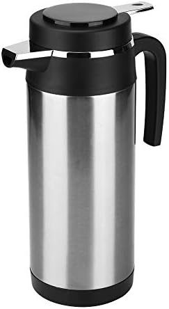Miniatura 2 de Termos de hervidor de coche de 32.1 fl oz, hervidores eléctricos de viaje de acero inoxidable para WaterTea Café Leche (24V)