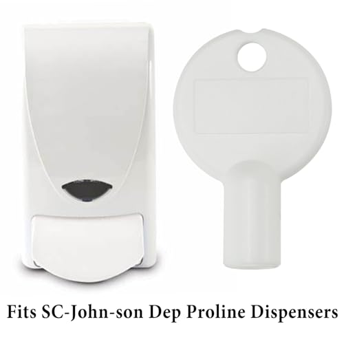 Image of 2PCS Soap Dispensers Keys for De-b SBS Proline SC John-Son Proline Dispensers WHB1LDS TWH1LDS 91128 TBK1LDS 98123 MSS1LDS WYH1LDS WRM1LDS RSH1LDS