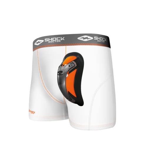 Ultra Pro Boxer Comp Short w/Ultra Cup Wht M/L