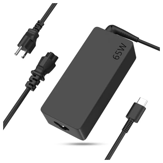 65W 45W Compatible with Lenovo Laptop Charger USB C - PD Fast Charging - Thinkpad Yoga Chromebook Ideapad - Universal AC Power Adapter Computer Type C Long Cord 10ft - Flat Tip 4X20M26268