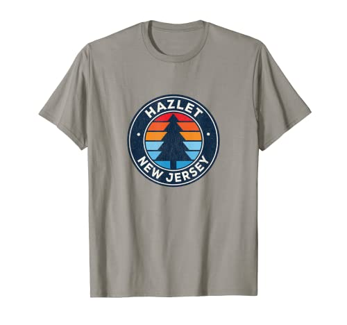 Photo de Hazlet New Jersey NJ Vintage Graphic Rétro Années 70 T-Shirt