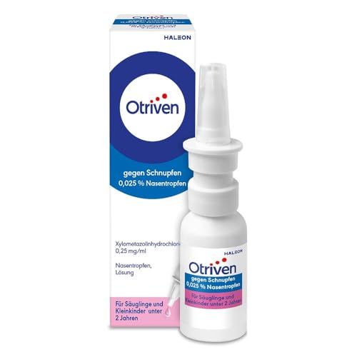 OTRIVEN gegen Schnupfen 0 025% Nasentropfen 10 ml
