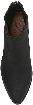 Lucky Brand Women's Beylon Bootie Ankle Boot, Black, 8 | Image 4