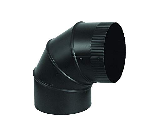 Imperial Mfg Group BM0345 Imperial Manufacturing Elbow 3" Dia. Black 28 Ga