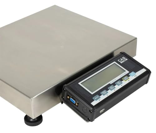 Báscula CAS GW-30 con bandeja acero inoxidable 30 lb miniatura 2