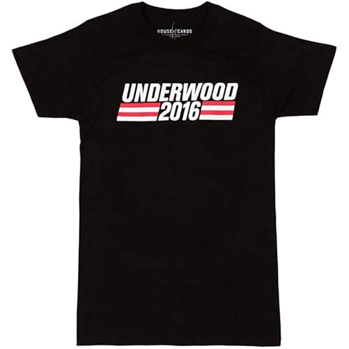 KUAKEMAOSHA House of Cards Underwood Adult Mens T Shirt Size XXL