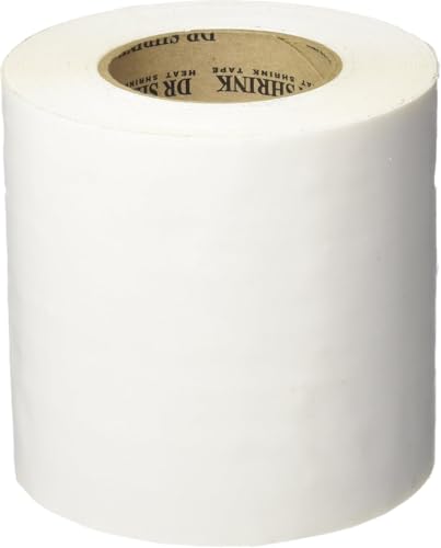 Image of Dr. Shrink + 6 Inch White Economy Heat Shrink Tape DS-736W