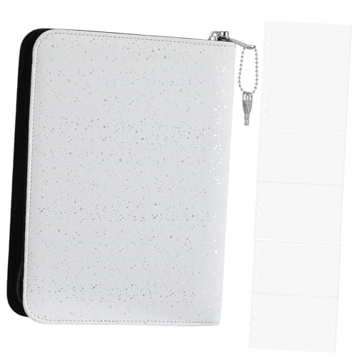 Classeur à pochettes modulable zippé Uonlytech pour cartes et documents