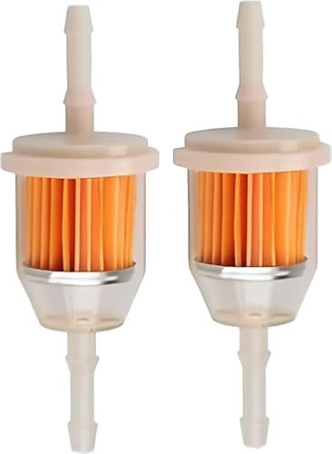AM116304 Fuel Filter 1/4' and 5/16' For Kohler,John Deere, Gravely, Toro, wheel Horse 25 050 08-s 25 050 03-s 25 050 22-s Lawn mower Tractor (2)