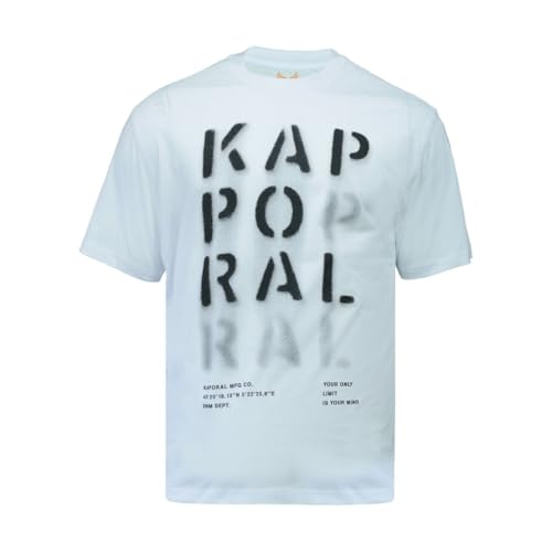 Kaporal, Tee Shirt Manches Courtes, pour Homme, 100% Coton_Bio, Coupe Regular, Col Rond, Couleur...