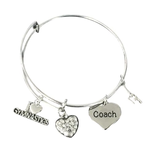 Infinity Collection Gymnastics Coach Bracelet, Gymnastics Bracelet, Gymnastics Jewelry - Gift For Gymnastics Coaches