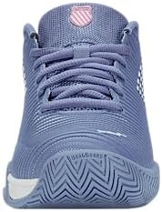 K-Swiss Women's Hypercourt Express 2 Tennis Shoe, Infinity/Blue Blush/Carmine Rose, 8 M | Image 2