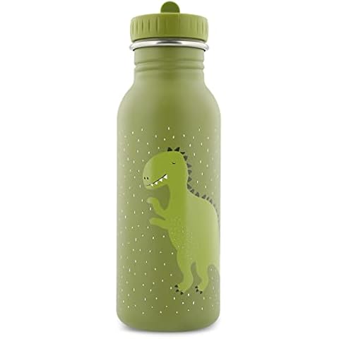 Trixie - Trinkflasche für Kinder aus Edelstahl 500ml - Mr. Dino (Dinosaurier) Cover