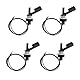 4 Stück Schwimmerschalter Wasserstandssensor, Float Switch, Pegelschalter, Seitlich Montierter Horizontaler Schwimmerschalter, Flüssigkeit Schwimmerschalte für Pool,horizontal,Aquarium ﻿ ﻿ ﻿