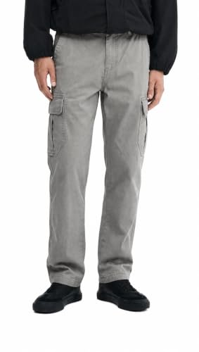 Image of Lymio Men Cargo | Cotton Cargo Pants for Men | Regular Fit High Rise Solid Pants (117-120)