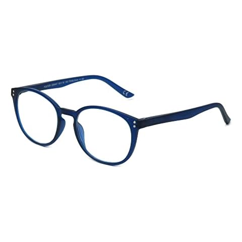 Foster Grant Unisex Joey Anti-fog Blue Light Readers Reading Glasses, Matte Rubberized Navy, 50 Mm US Cover