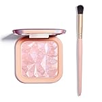 ELESSY Highlighter Makeup Palette Long Lasting Face Highlighter Powder Shimmer Highlight Palette Suit All Skin Tones-RAINBOW GLOW - Image 5