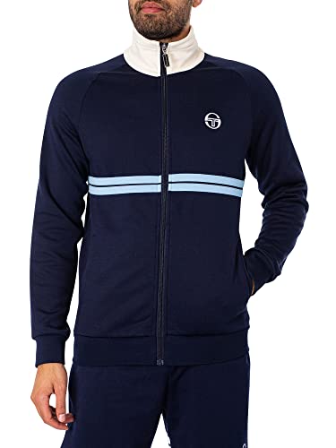 Sergio Tacchini Herren Dallas Trainingsjacke, Blau, 3XL