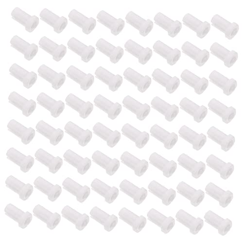 PartyKindom Professional Eyelash Glue Bottle Replacements 100pcs Anti-clog Pin Set for Lash Extensions