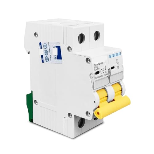 Disjoncteur Courbe C 2P DC 600V MCB haute performance avec boîtier de protection étanche